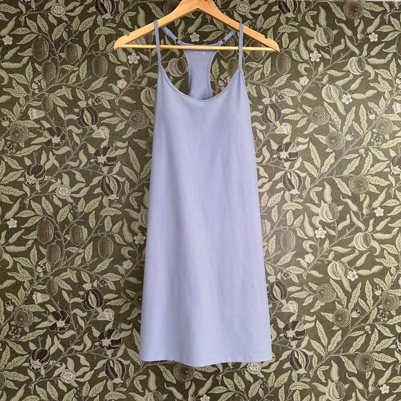Old Navy PowerSoft Exercise & Tennis Dress and Biker Short Set Periwinkle Blue - Picture 3 of 6
